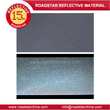 High gloss reflective pvc foam leather for garment